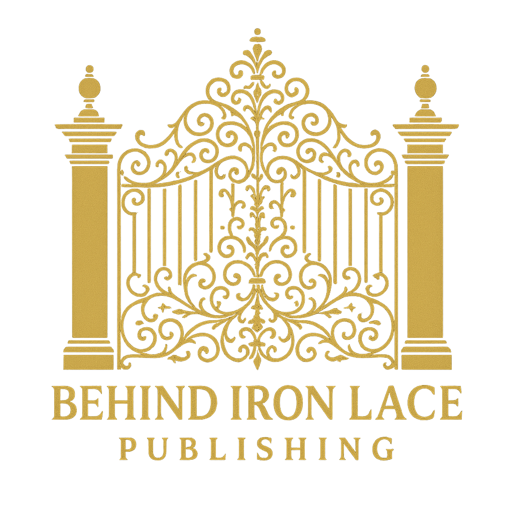 Behind Iron Lace Publishing logo